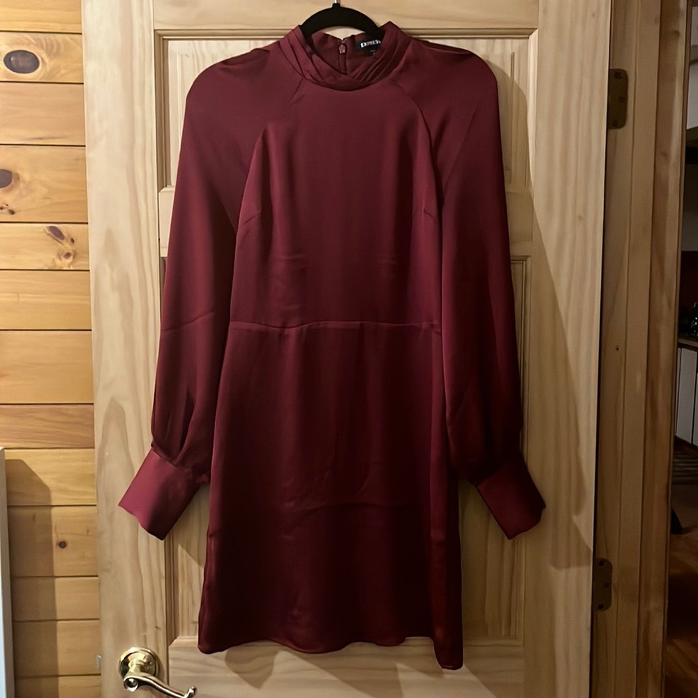Burgundy Express Dress Size Small ***2 for $18.00!!!***